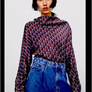 Zara Blouse Fall Large